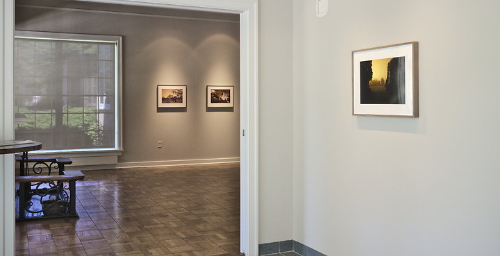 Frozen Period installation view - entryway and start of west wall