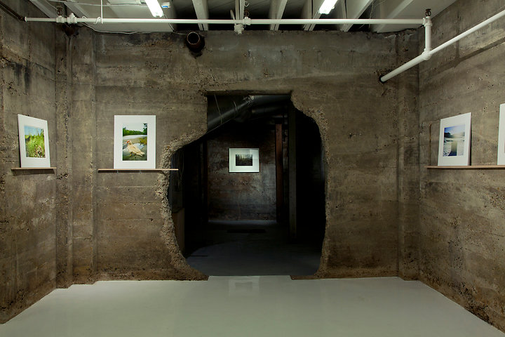 View from main gallery to anteroom, Law of Dissipation, Tops Gallery
