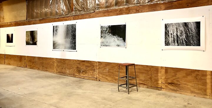 Five Waterfalls at The Soil Factory (install view)